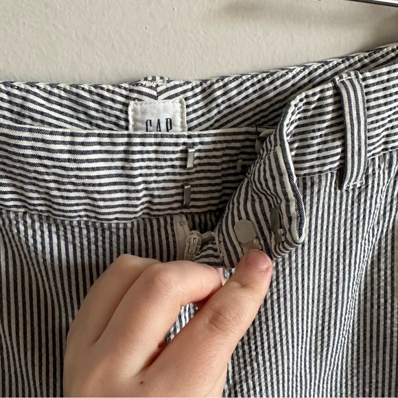 3/$20⚡️Gap Striped Petite Slim Ankle Trouser Pants Business Casual - Picture 6 of 10